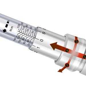 High Quality Opening Adjustable Two-<strong>way</strong> Ratchet Torque Wrench <strong>Interchangeable</strong> Pin for Torque Wrenches - Product Image 4