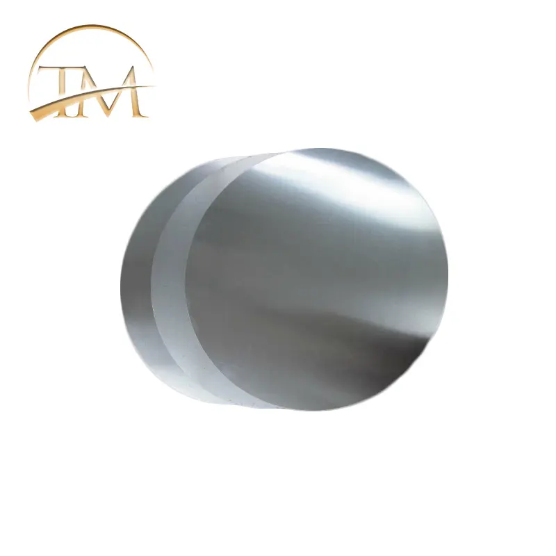 Discos de disco de hoja redonda de aluminio, wafer, el mejor corte, 1050, 1100, 3003, 6061, precio de fábrica