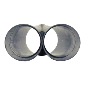 PINOMETAL Custom 1.75&quot; Inlet ID 2&quot; Merge OD 2.5&quot; Outlet 3 Into 1 Exhaust Collector <strong>Header</strong> - Product Image 3