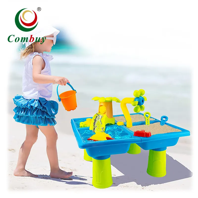Summer 24PCS water sand play toy set table beach game for kids