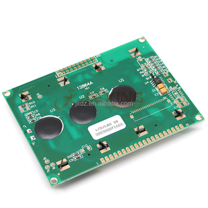 128*64 Graphic Matrix LCD 12864A KS0108 93x70mm LCM-Anzeigenmodul STN blaues hintergrundlicht weiße Zeichen 5V-LCD-Modul für Arduino