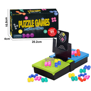 IQ game game board game set con 42 pezzi puzzle card two player puzzle game machine giocattoli educativi per bambini - Product Image 1