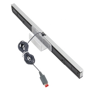 Yedek kablolu kızılötesi işın sensörü Bar sinyal alıcısı Nintendo Wii uzaktan kumanda için konsol - Product Image 3