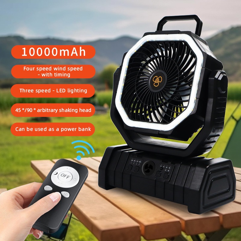 black F6 -10000mah-remote control