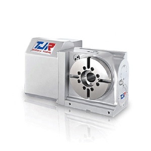 新的转盘4轴cnc AR-210B第四轴工作台与尾座cnc 4轴cnc旋转台，带强大的气动制动器 - Product Image 3