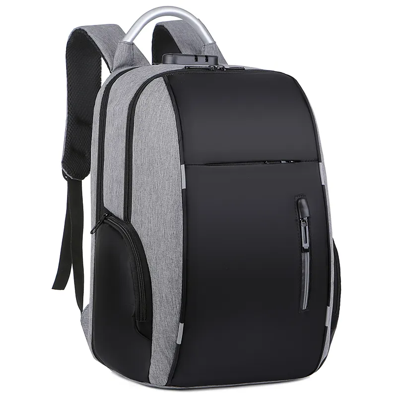 यूएसबी चार्जिंग पोर्ट के साथ व्यावहारिक व्यापार यात्रा लैपटॉप Backpacks निविड़ अंधकार विरोधी चोरी 15.6 इंच कंप्यूटर कॉलेज किताब बैग