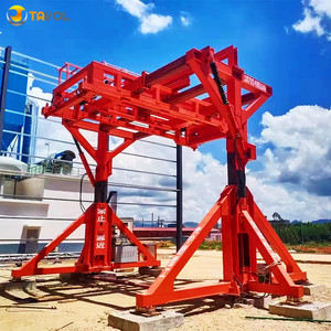 Tavol Brand Bulk Material <strong>Loading</strong> Equipment Container Turnover Machine Container Tilter for 20ft Container <strong>Loading</strong> - Product Image 5