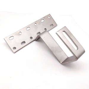China SS304 Edelstahl Feste Solar halterung für Ziegeldach-Energie system mit Dach haken - Product Image 1
