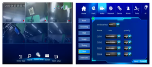 TVT กล้องวิดีโอดิจิตอล DVR 4ช่องสัญญาณ,คุณภาพสูง H 265กล้องบันทึกวิดีโอ DVR 1 SATA 6T การบีบอัดเสียงมาตรฐาน Rohs HDD FPS - Product Image 4