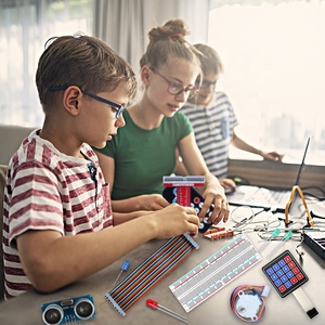 DIY kodlama eğitim kök kitleri öğrenme elektronik başlangıç kiti arduino için RPI MCU için