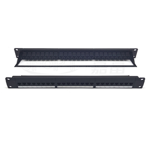 Panel de conexión LAN Ethernet 1U de 19 pulgadas, 24/48 puertos, montaje en rack, CAT6/CAT5E, marco de distribución de Red Modular con UTP/FTP RJ45 - Product Image 2
