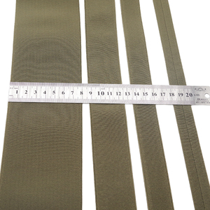 高韧性绿色彩色棉尼龙聚酯弹性织带吊带松紧带 - Product Image 4