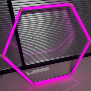 Hochwertige RGB LED Arbeits leuchte 12V RGB Licht Großhandel Custom Safety Fernbedienung Hexagon Beleuchtung