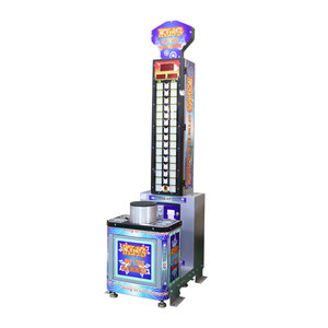 Kral güç büyük yumruk boks Arcade spor makinesi güçlü çekiç oyunları oyun merkezleri için jetonla çalışan Metal Redemption - Product Image 1