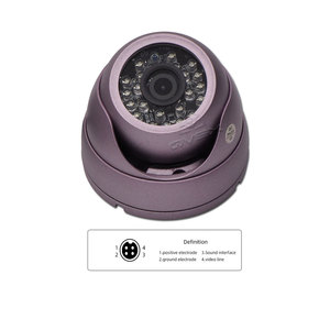 AHD 1080P车载倒车摄像头，带24个发光二极管红外夜视高清CCD传感器监视器，用于前视停车1年保修 - Product Image 4