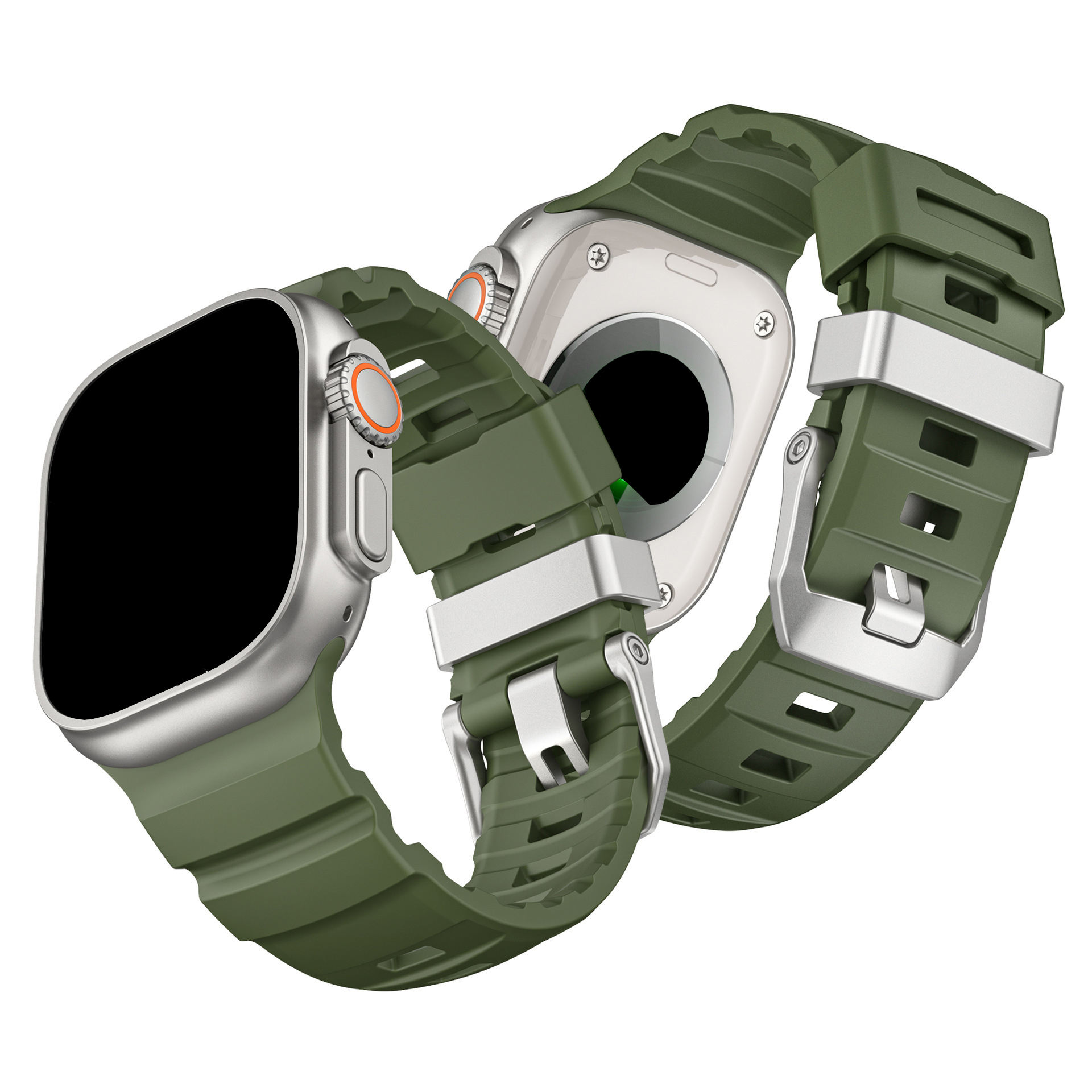 สีเขียว