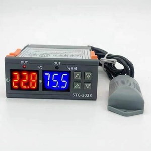 STC-3028 DC 24V Dual Display Dual <strong>Temperature</strong> Adjustable <strong>Temperature</strong> <strong>Controller</strong> With 1M Cable - Product Image 2