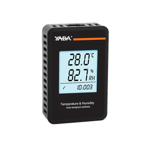 Monitor de temperatura/humedad de riel Din, pantalla LCD, rango de-40 ~ 85 ℃, para sensores ambientales DE SUBESTACIÓN, para subestaciones - Product Image 1