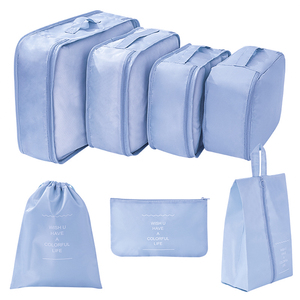Hot Bán OEM Tùy Chỉnh Kích Thước Hành Lý Đóng Gói Tổ Chức Cubes Đóng Gói Chất Lượng Cao 7Pcs Đặt Du Lịch Hành Lý Tổ Chức - Product Image 6