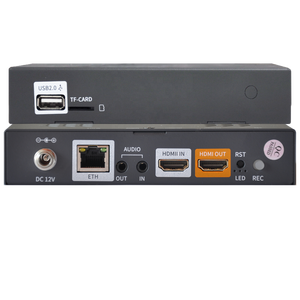 Geringe Latenz 1080P HD H.264/H.265 HD HEVC IPTV-Encoder Webrtc Live-Streaming-Encoder WAN Live-IP-Record-Encoder - Product Image 4