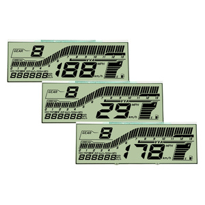 SJXDGW002 Benutzer definiertes HTN-Segment-Anzeige modul Langlebiger 7-Monochrom-LCD-Bildschirm für vielseitige Anwendungen Preis - Product Image 1