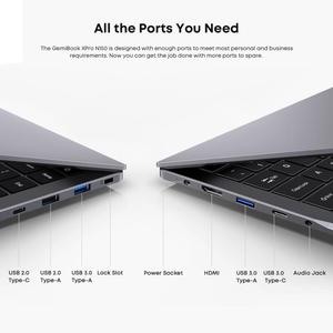 Original CHUWI GemiBook XPro 14,1-Zoll-Laptop, 8GB 256GB gewinnt 11 Intel-Prozessor N150 Quad-Core-Notebook - Product Image 6