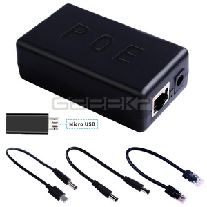Gigabit Raspberry Pi 4B Active PoE Splitter USB tipo C 48V a 5V potenza su cavo Ethernet interruttore PoE per IEEE 802.3at PoE + - Product Image 5