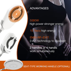 Newest Hi Ems <strong>Emt</strong> Sculpting Machine for Body Slimming Ems Shaping Sculpting Machine With 4 5 Handles - Product Image 4