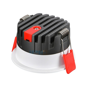 12W 3CCT DALI2 kısılabilir yangın anma alt gömme tavan Led aşağı ışık parlama önleyici PIR Cob Led hareket sensörü downlight - Product Image 5