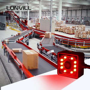 Escáner de código de barras fijo industrial pequeño de código 1D 2D de escaneo rápido de píxeles altos de 1,3 M para líneas de producción - Product Image 1
