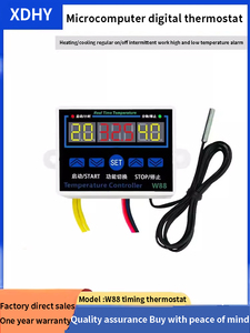 Controlador Digital de Temperatura, Termostato de 220/12V, Sensor Termorregulador, Medidor para Incubadora Industrial, Calefacción y Refrigeración, 1 Unidad - Product Image 2