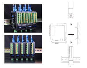 CK-5162E Ethernet PLC <strong>Converter</strong> Switch with 16DIDO Modbus-TCP/RTU Remote IO Module <strong>Digital</strong> <strong>Analog</strong> <strong>Input</strong> Interface