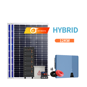 Jntimuya painéis solares 5000w, sistema 9kw 10kw 12kw no painel solar da grade 445w mono 24v sistemas de energia solar