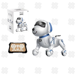 KW Wholesale AI Smart <strong>Programming</strong> Remote Control Toy ABS Music Feature Electronic Toy Robot Dog 1/1 Plastic Kid Boy Girl Playing - Product Image 5