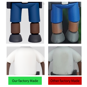Özel karikatür PVC oyuncak aksiyon figürleri çocuklar için Blister paketi ile ODM modeli tarzı toplamak için askeri esinlenerek - Product Image 4