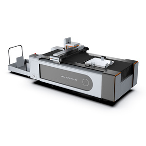 Cnc ambalaj kutuları KT kurulu etiket kesme makinası Plotter masaüstü fotoğraf karton Pizza kesici/v-kesim makinesi - Product Image 3