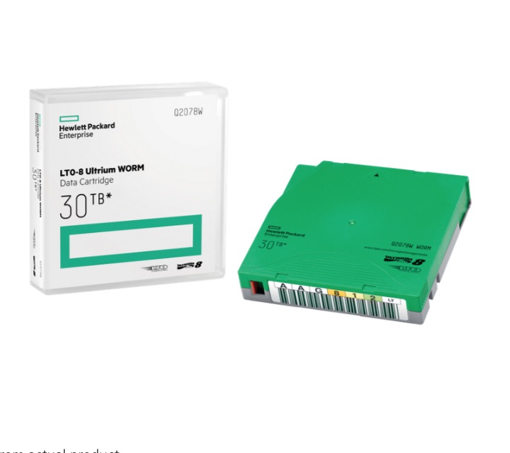 Q2078W LTO-8 Ultrium 30TB WORM Data Cartridge