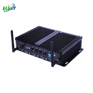 ELSKY Fanless Industrial Pc I5 SPC450 with CPU Haswell-U 4th Gen RTL8111H Network Card 6/8/10*USB Cheap Mini Pc - Product Image 3