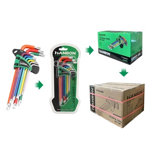 9Pc Colorful Allen <strong>Keys</strong>/<strong>Hex</strong> Allen <strong>Key</strong> Set Sizes - Product Image 5