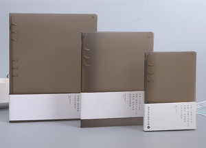 A5 A6 B5 Binder Plastic File Folder Budget Binder Custom pp Transparent <strong>Notebook</strong> Cover Ring Binder pp File Folder for <strong>Document</strong> - Product Image 3