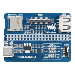 Scheda Base Nano (A) per modulo di calcolo Raspberry Pi 4 stessa dimensione della scheda di espansione CM4-NANO-A per torta di lamponi CM4 - Product Image 5