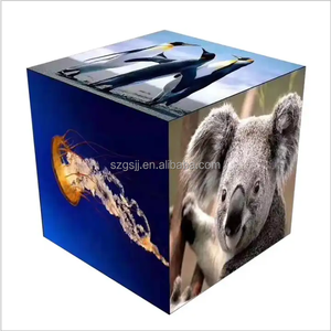 P2.5 โมดูลจอแสดงผล LED แบบยืดหยุ่นสีเต็มรูปแบบในร่ม HUB75 320 * 160 มม. ความละเอียด 128 * 64 SMD RGB P2.5 แผง LED อ่อนเมทริกซ์ - Product Image 5