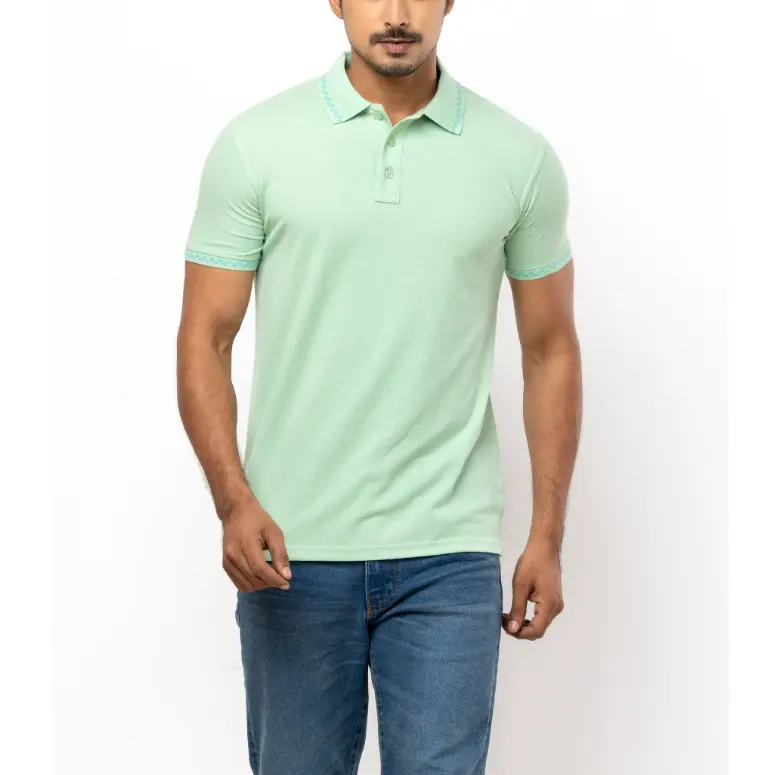 Camisas polo de algodão de golfe de manga curta para adultos de alta qualidade e baixo preço personalizadas feitas em Bangladesh