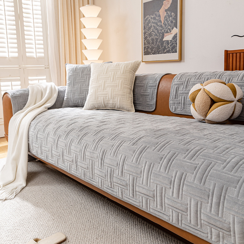 เวินจิน คริสตัล เวลเวท - สีเทาอ่อน