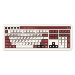 Teclado mecánico de juego 8BitDo Retro 108 con teclado numérico integrado BT 2,4G teclado inalámbrico para juegos para PC Windows / Android - Product Image 2