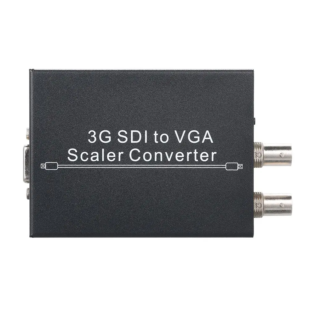 Convertisseur Audio SDI à VGA, répéteur de Signal 3G 1080P, Compatible avec 3G/HD/SDI