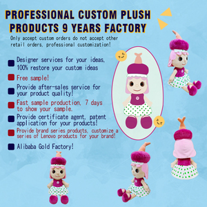 Toptan yayla dolması peluş pembe süt inek oyuncak ronnie mini inek dolması hayvan peluş babi oyuncak - Product Image 2