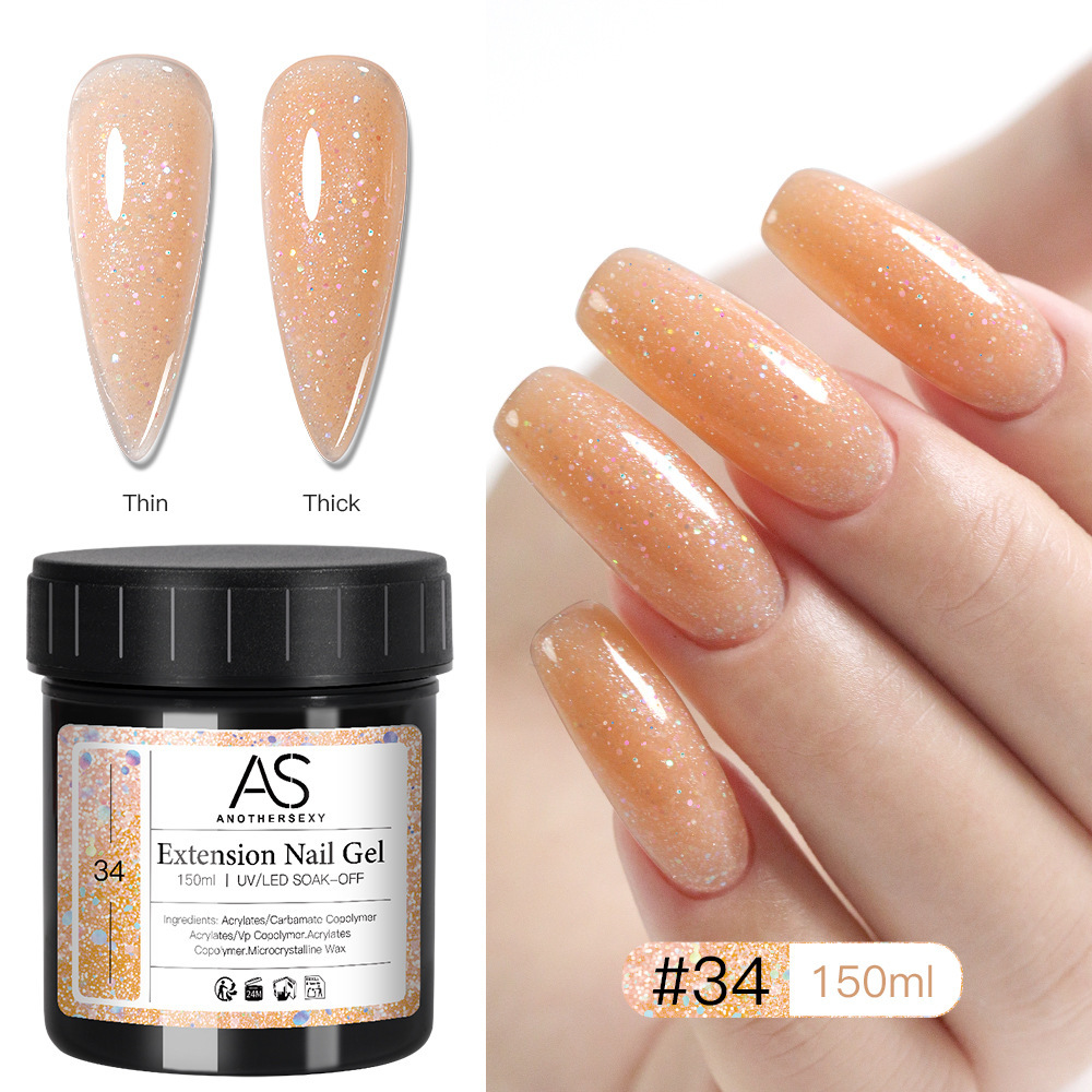 Gel de extensión de 36 colores-150 ml-34