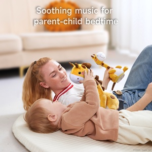 Tumama ของเล่นไฟฟ้าสำหรับเด็ก,ของเล่นเด็กฝึกร้องเพลงเต้นรำยีราฟดนตรีของเล่นตุ๊กตาสัตว์เต้นรำสำหรับเด็กทารก - Product Image 5
