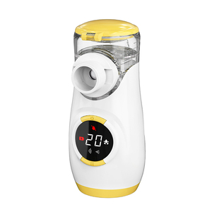 Popular Model Mini Digital Display Handheld Nebulizer Machine Ultrasonic Atomize for Cough Low Noise Mesh Nebulizer With Timer - Product Image 1